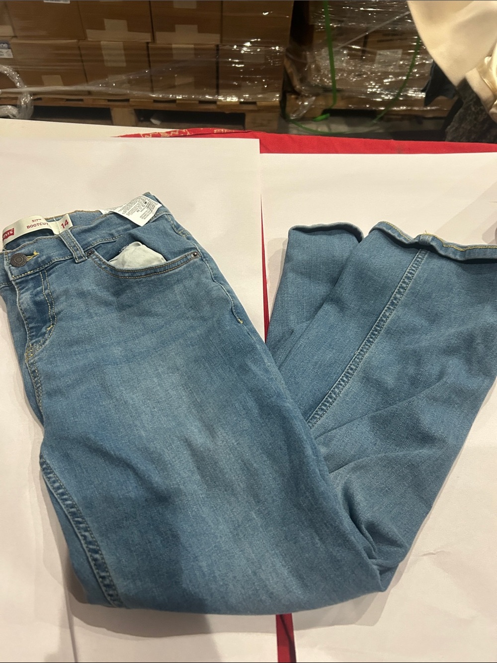 Levi's Light Blue Kids Boyfriend Jeans